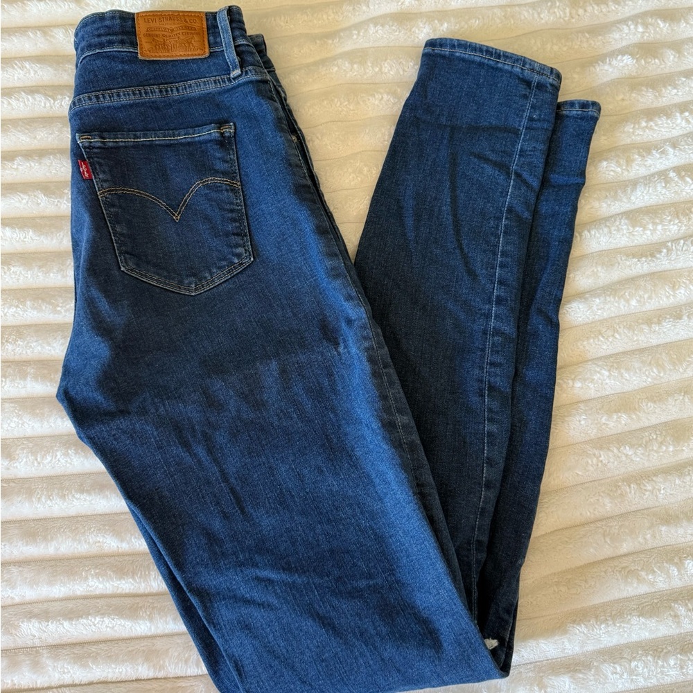 Levi's 722 High Rise Skinny Jeans